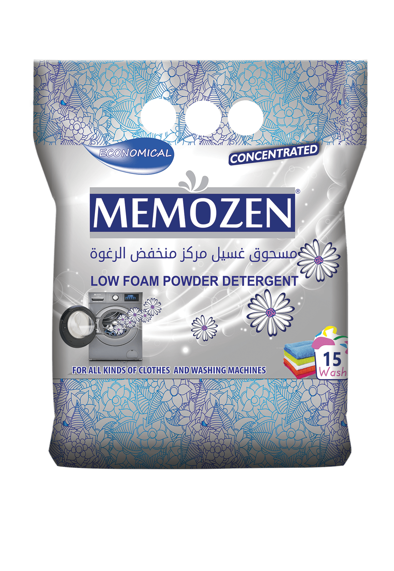 ميموزين – مسحوق غسيل الملابس 1.5 كغ