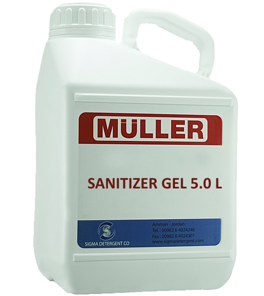 Muller Hand Sanitizer Gel 5 Ltr