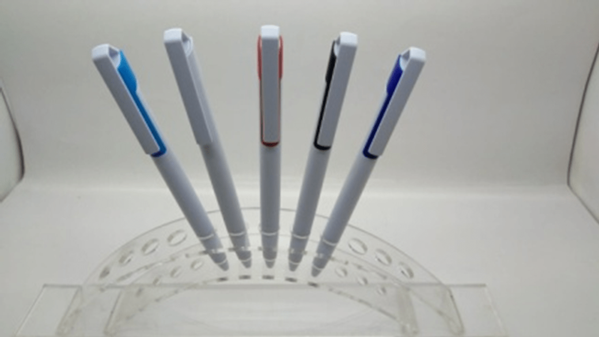 White Plastic Pen