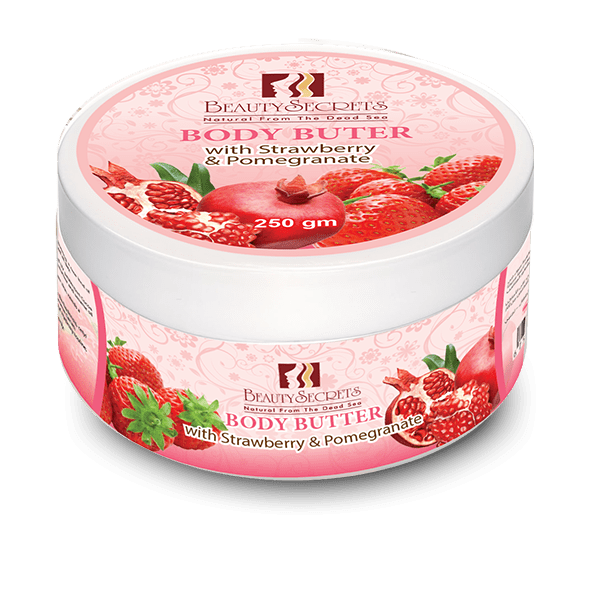 Body Butter with ( strawberry &  Pomegranate )
