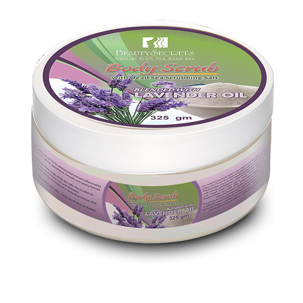 Body Salt Scrub  With Lavender Oil