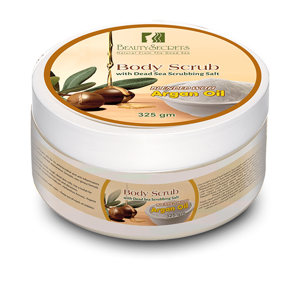 Body Salt Scrub  With Argan Oil