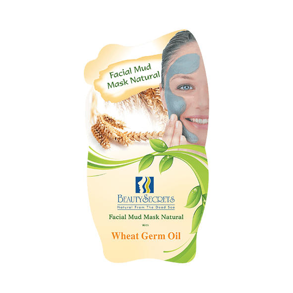 Facial Mud Mask With Wheat Germ Oil Extract