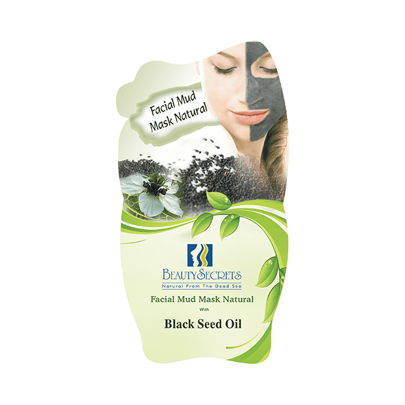 Facial mud mask with Black seed Oil