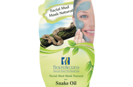 Facial mud mask with Snake Oil