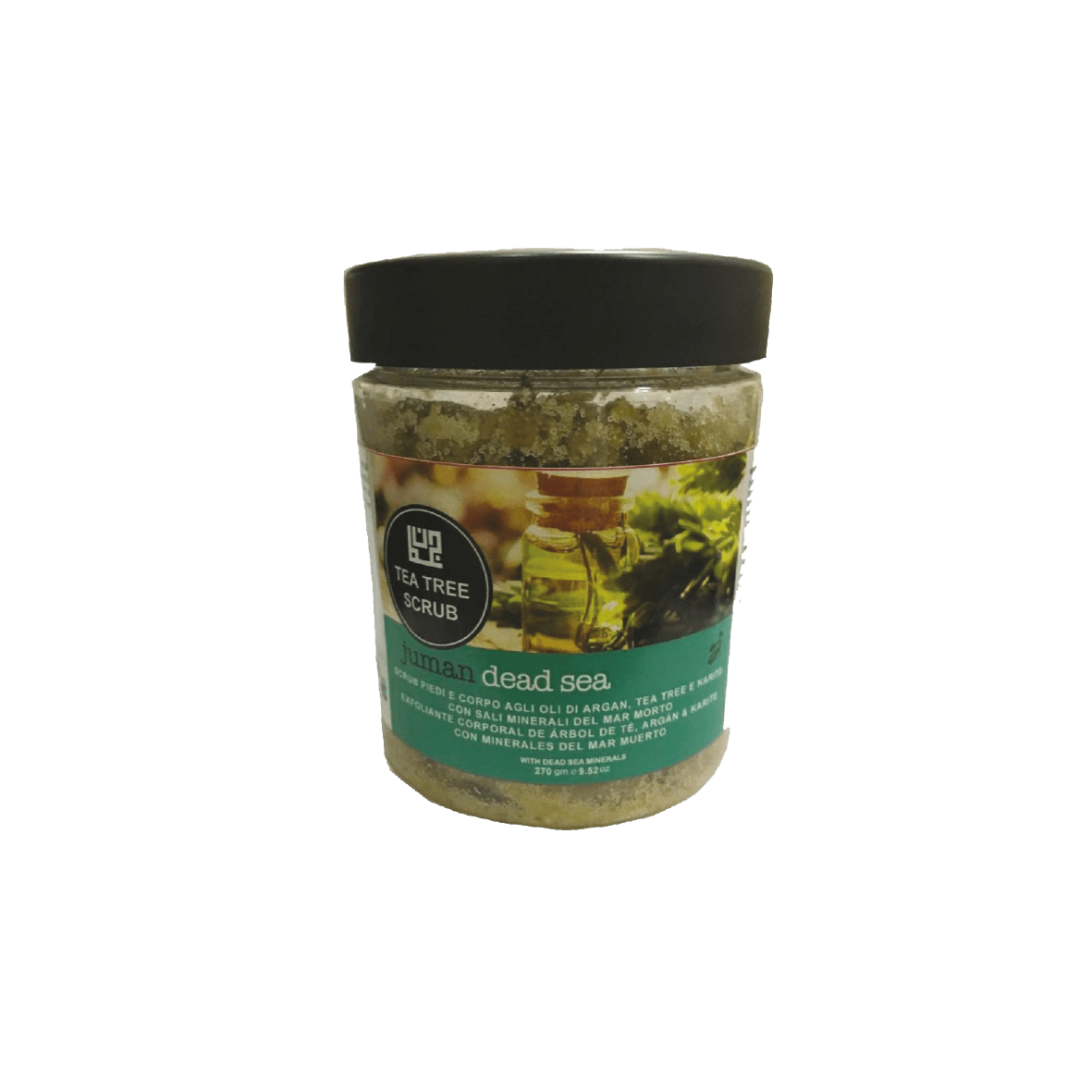 Green Tea Luxury Body Scrub with Dead Sea Minerals