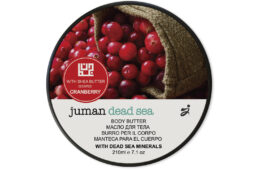 Shea Body Butter -Cranberry Scent with Dead Sea Minerals