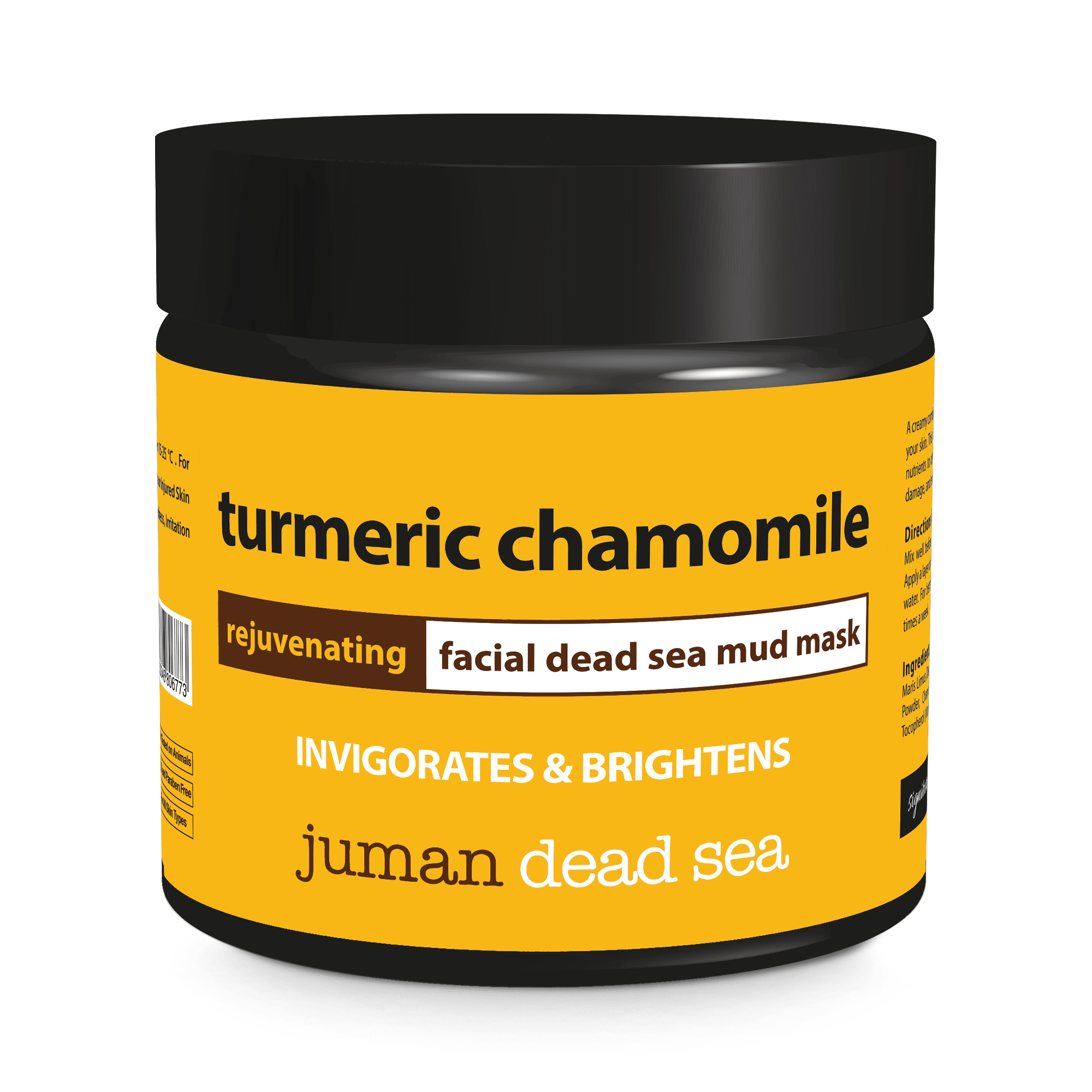 Turmeric Chamomile Rejuvenating Facial Dead Sea Mud Mask